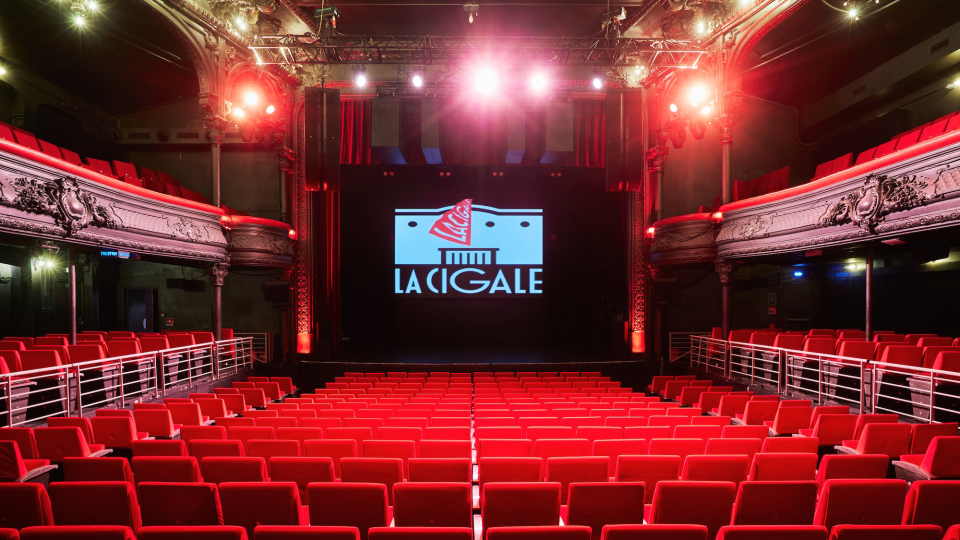 Ecran La Cigale Auditorium